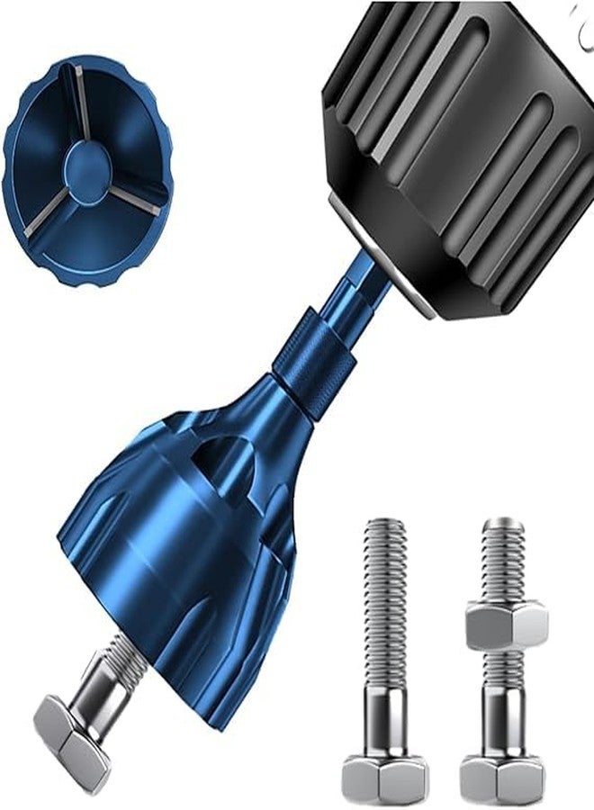 SUNBEET Deburring External Chamfer Tool Improved Sharpness Chamfering Drill Bit Tool Blue - Image 4